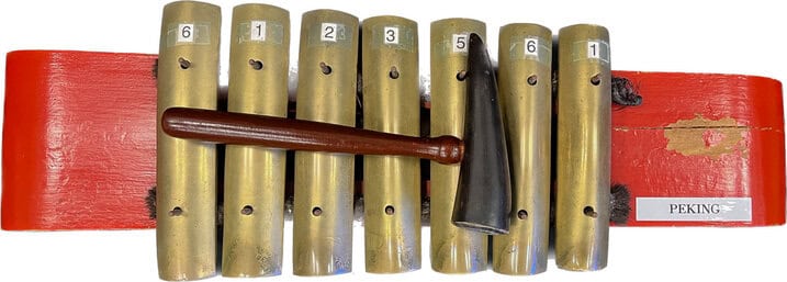 Saron instrument top